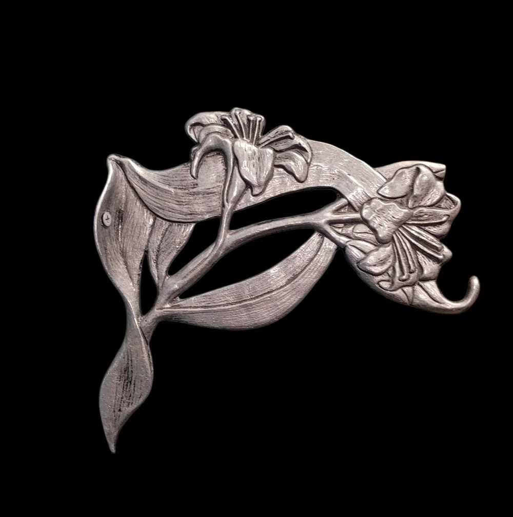Hanging Plant Bracket Elegant Silver Wall Decor Hook